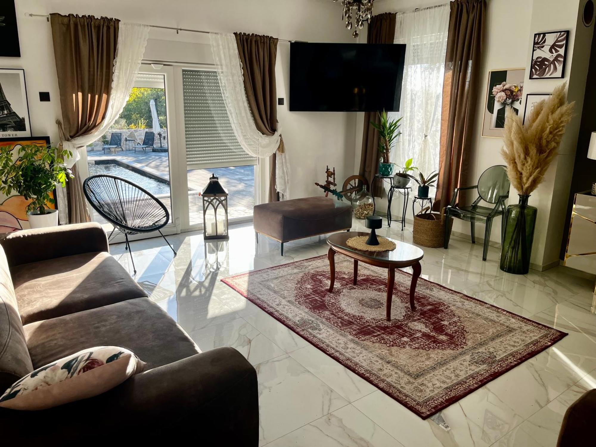 Luxury Villa Andrea Vrzika In Forest Near The Sea Zagvozd Εξωτερικό φωτογραφία