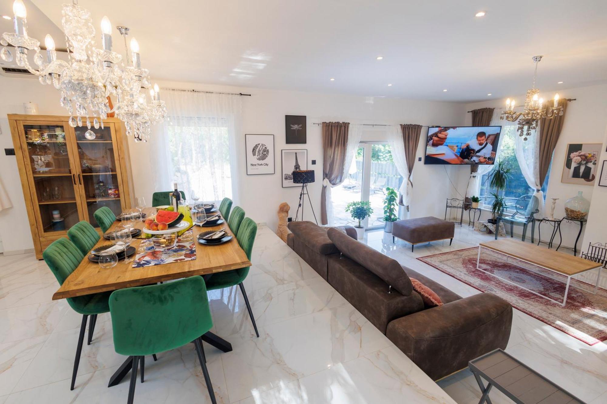 Luxury Villa Andrea Vrzika In Forest Near The Sea Zagvozd Εξωτερικό φωτογραφία